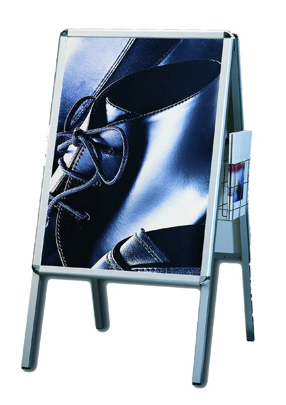 Le chevalet stop trottoir clip clap a0 - Autosignal&eacute;tique