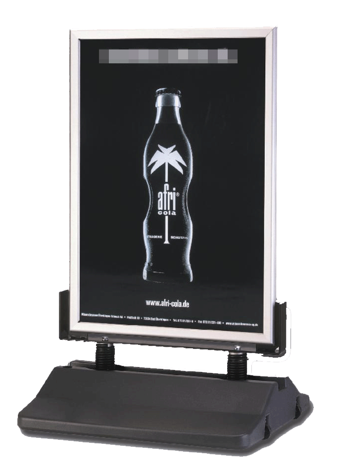 Chevalet stop trottoir mobile a0 - Autosignal&eacute;tique