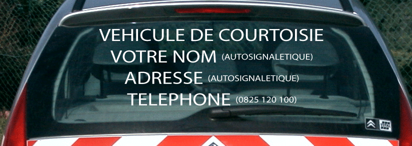 Autocollant personnalisé 