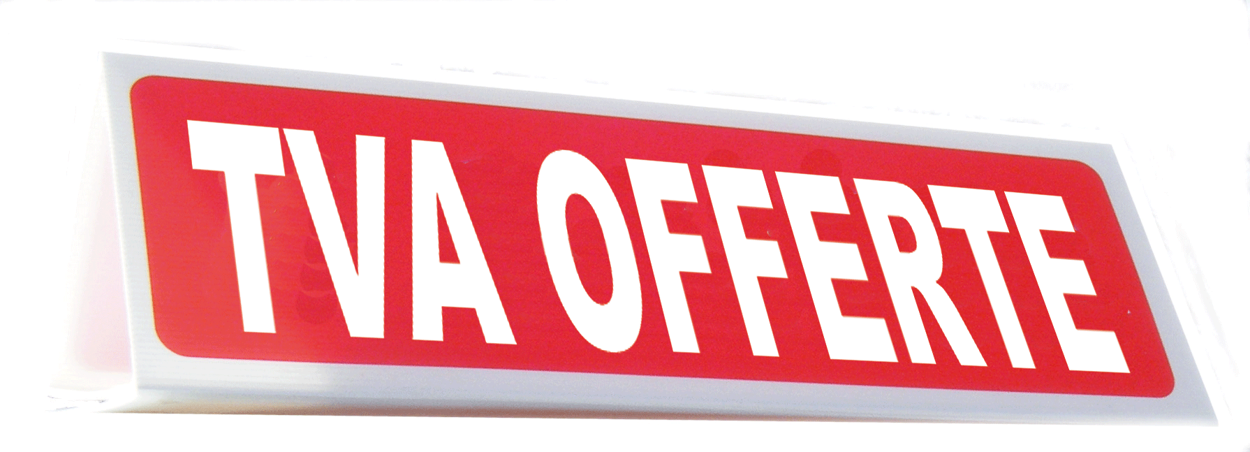 Triangle magnétique de toit tva offerte - Autosignalétique