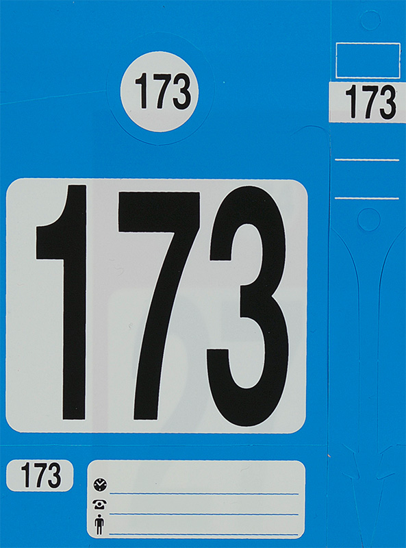 Porte clés 4en1 bleu le lot de 300 ex - Autosignaletique