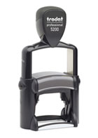 Tampon encreur trodat 5200 avec empreinte 4 lignes - Autosignalétique