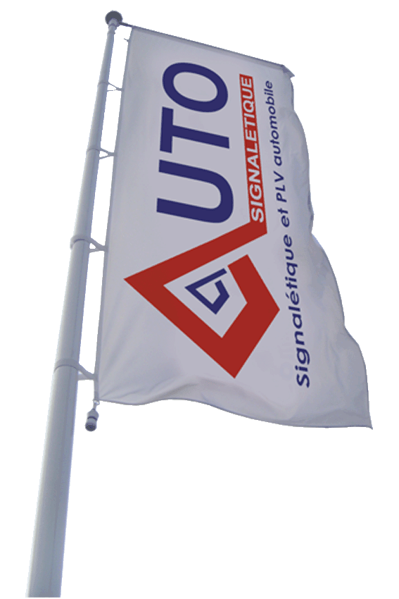 Mat en aluminium 8 m à potence complet - Autosignal&eacute;tique