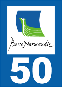 Autocollant plaque immatriculation basse normandie 50 manche - Autosignalétique