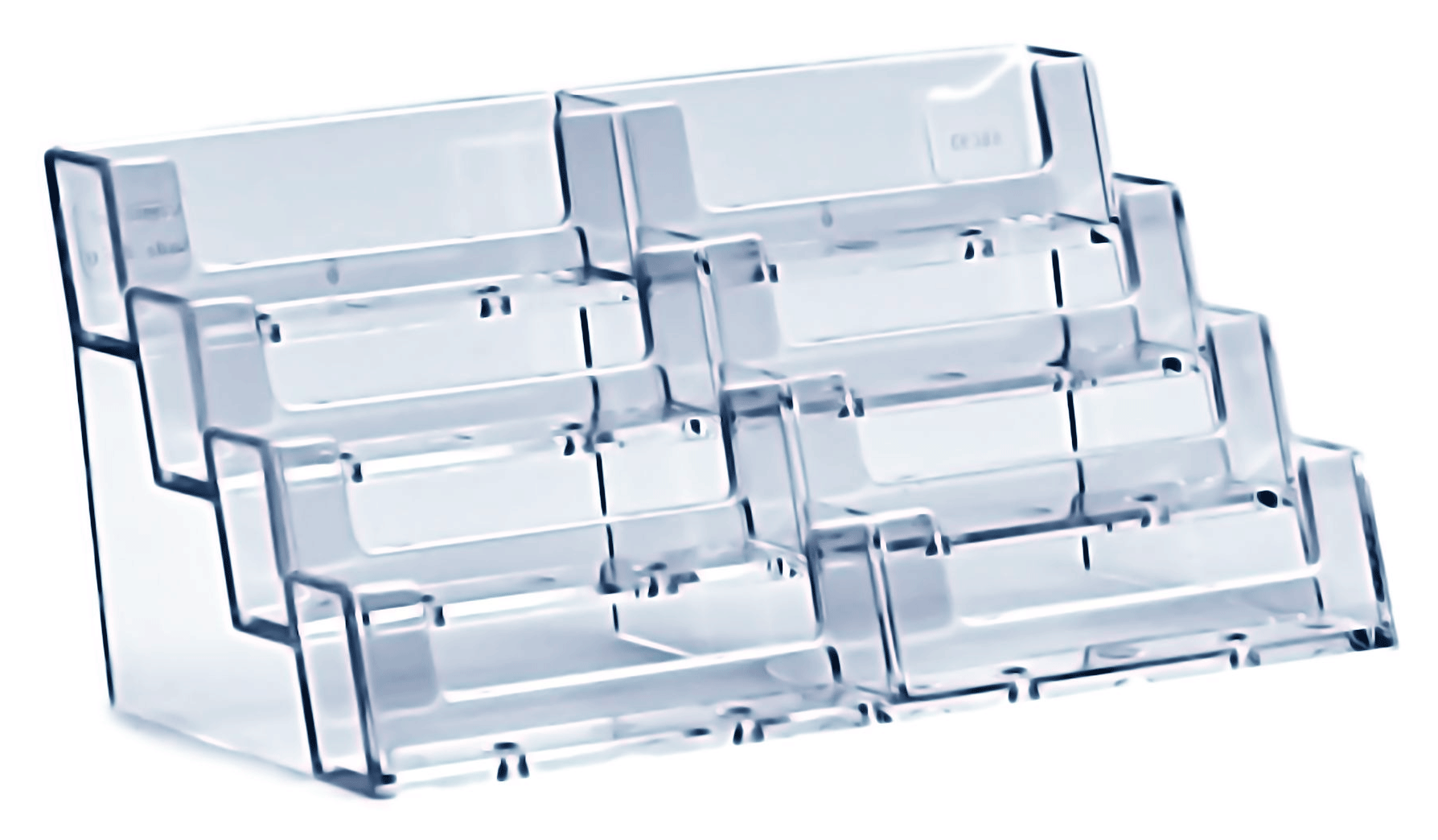 Présentoir de cartes de visite 8 compartiments - Autosignaletique