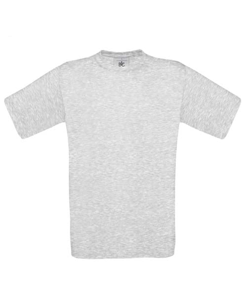 T-shirt b&c exact 150 ash - Autosignaletique