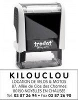 Tampon encreur printy 4913 personnalisé - Autosignalétique