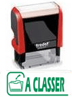 Tampon encreur x-print à classer - Autosignal&eacute;tique
