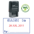 Tampon printy 4750l8 saisi le + date - Autosignaletique