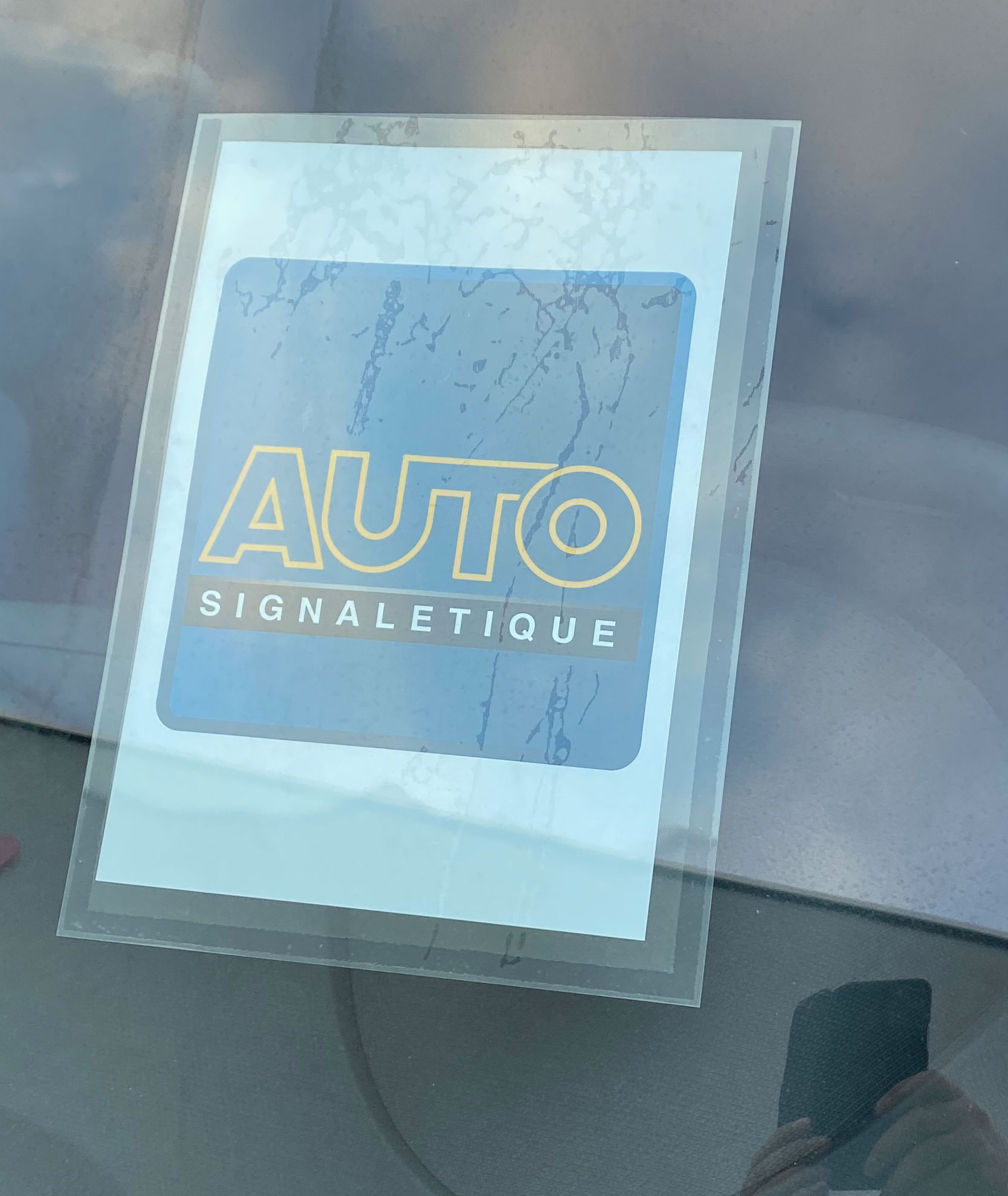 Porte affiche a4 vn/vo repositionnable transparent les 50 ex - Autosignalétique