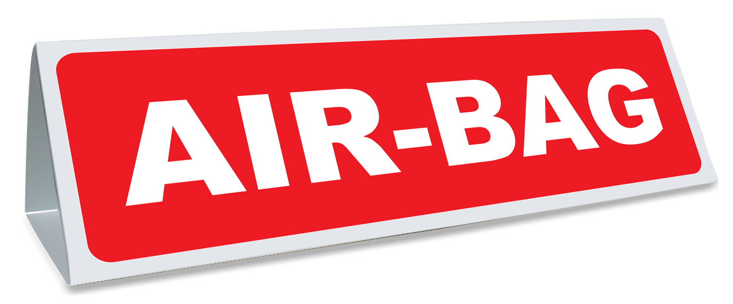 Triangle magnétique de toit airbag - Autosignalétique