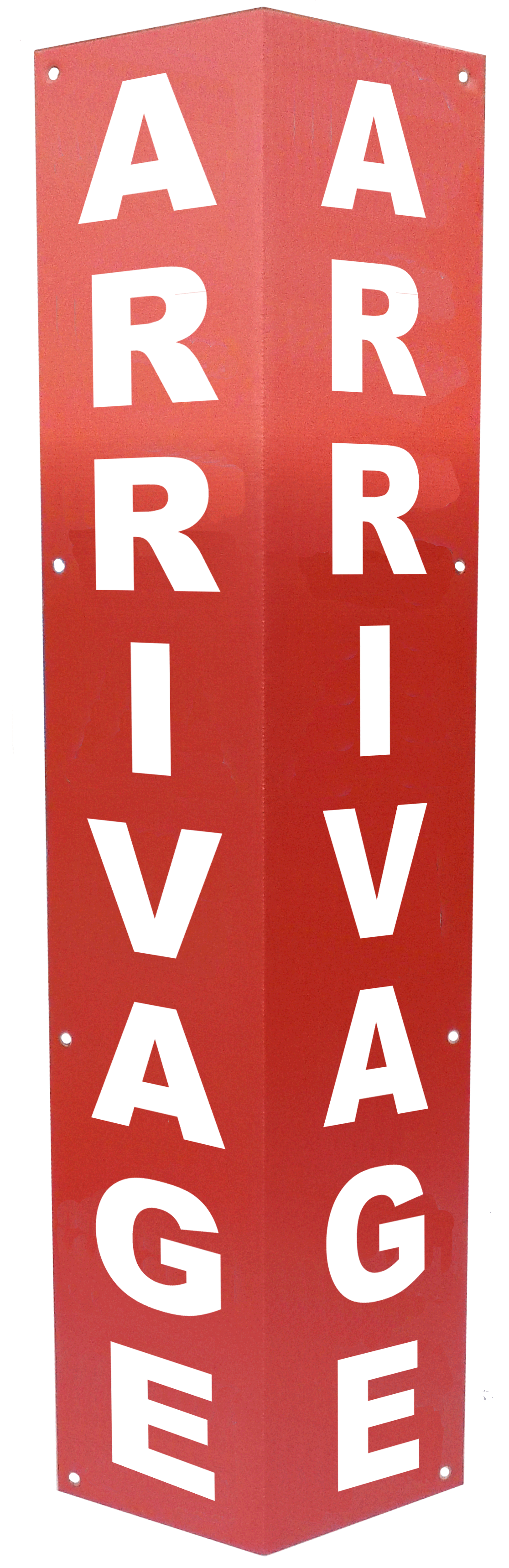 Totem de clôture arrivage - Autosignal&eacute;tique