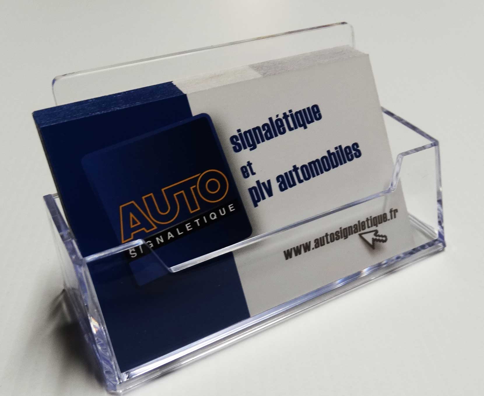 Présentoir de carte de visite ask500 - Autosignal&eacute;tique