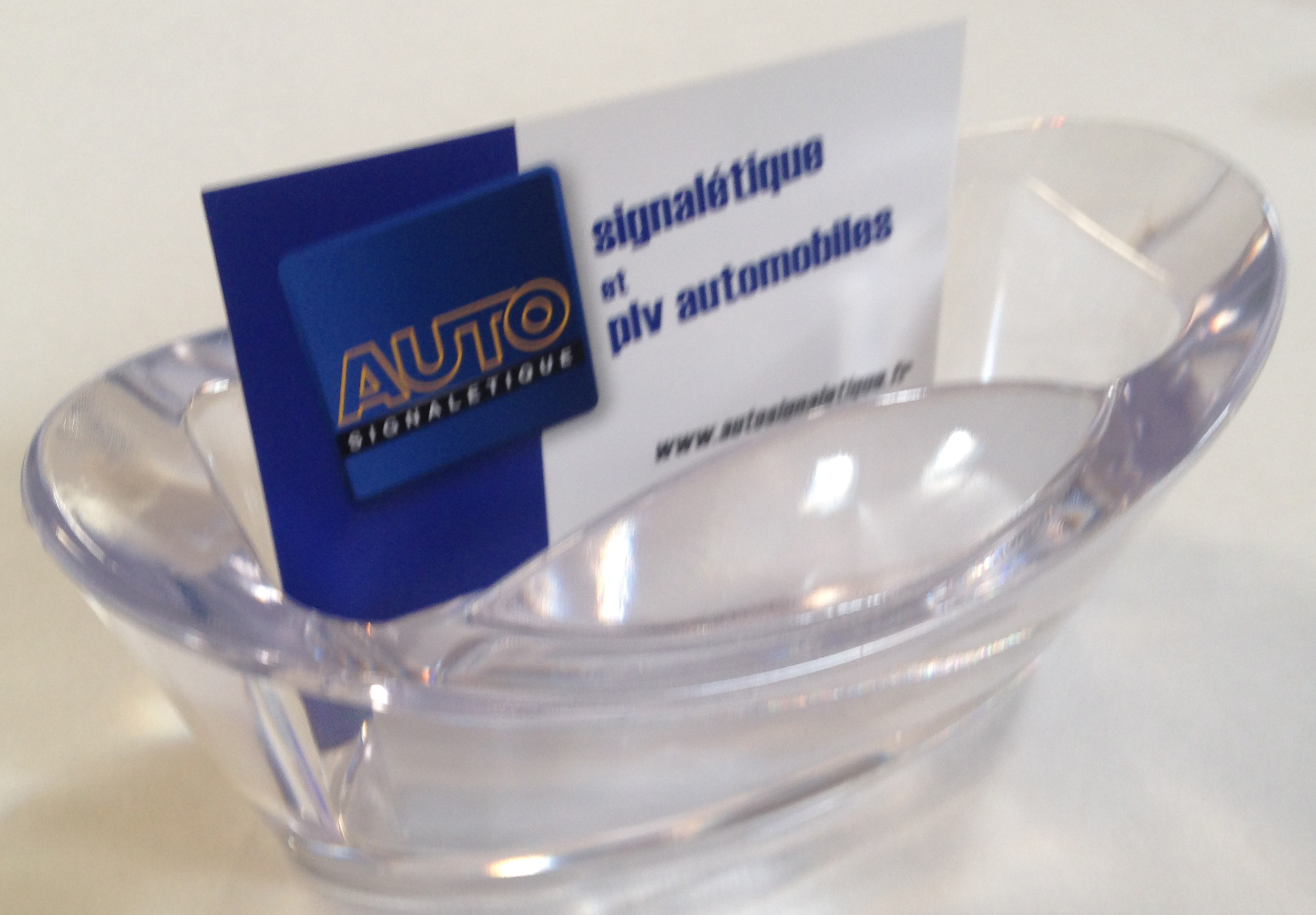 Présentoir de cartes de visite ask70 - Autosignal&eacute;tique