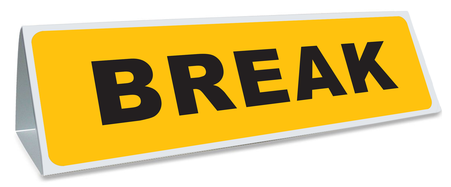 Triangle magnétique de toit break - Autosignal&eacute;tique