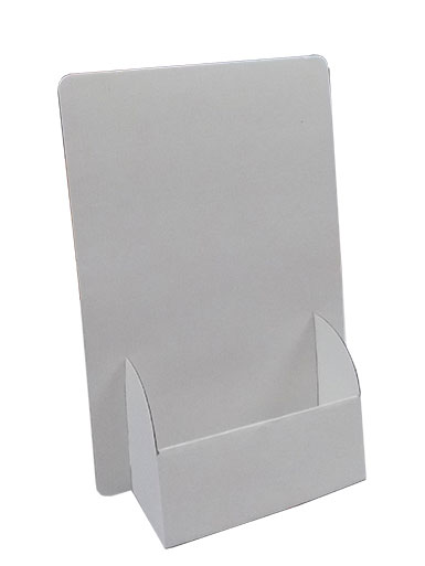 Présentoir de comptoir carton a5 vierge pna5 - Autosignal&eacute;tique