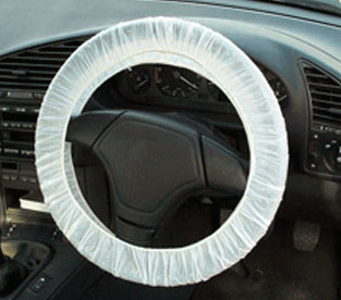 Couvre volant élastique, la boîte de 250 ex - Autosignalétique