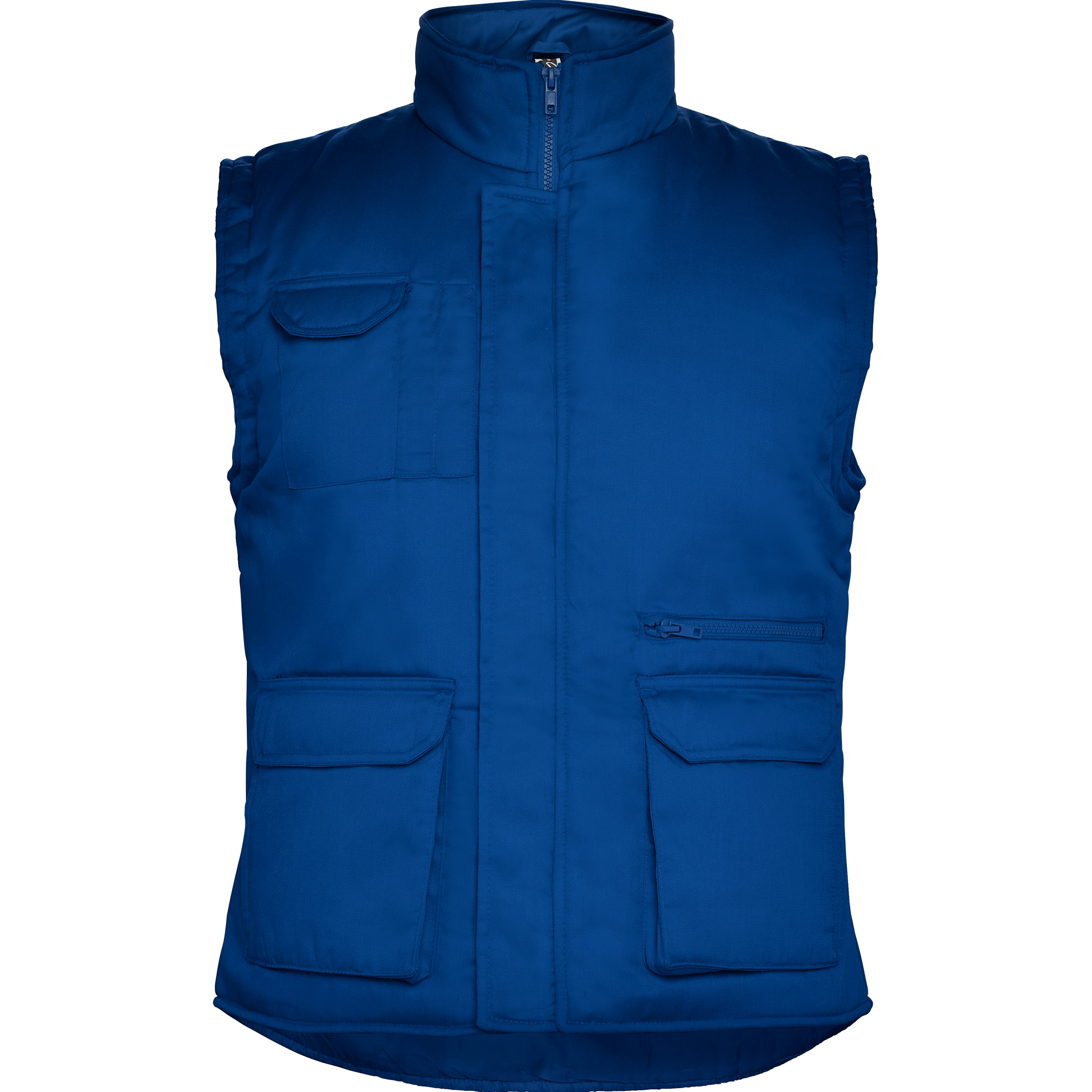 Gilet sans manches almanzor - bleu royal - Autosignal&eacute;tique