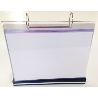 Présentoir 6 porte visuels transparents A5 horizontaux ASK6104