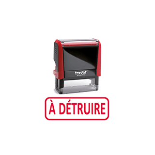 Tampon encreur x-print à détruire