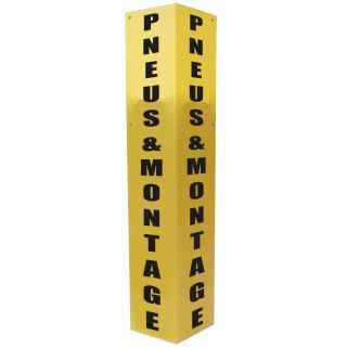 Totem de clôture PNEUS & MONTAGE