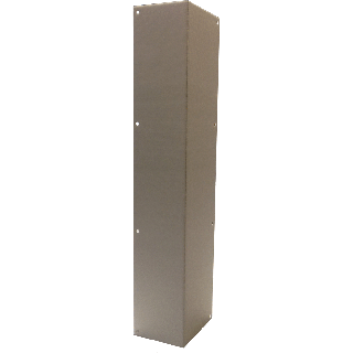 Totem de clôture vierge à l'unité