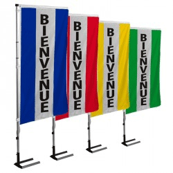 Comparatif des différents coloris des kits mats et drapeaux