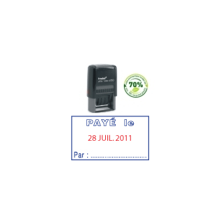 Tampon printy 4750L2 payé le + date
