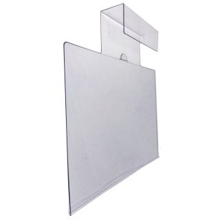 Affiche de prix plexiglas A4 horizontal de pare soleil à l'unité