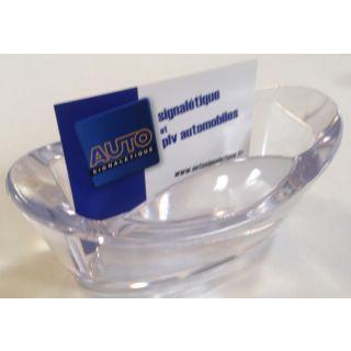 Présentoir de cartes de visite ASK70 avec carte