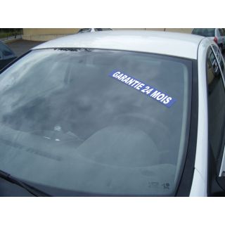 autocollant pare brise garantie 24 mois