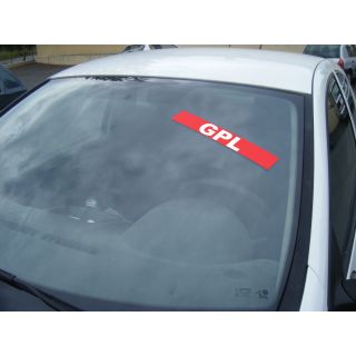 Autocollant pare brise GPL