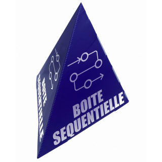 Pyramag Boîte Séquentielle bleu