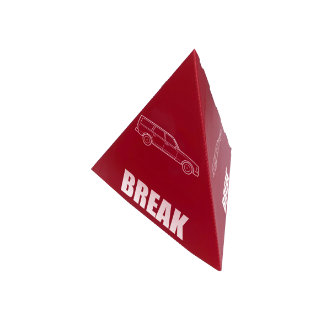 Pyramag prête à partir jaune et noir