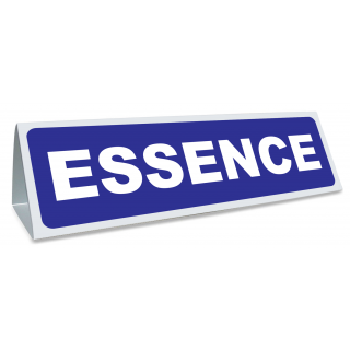 Triangle magnétique de toit Essence coloris bleu