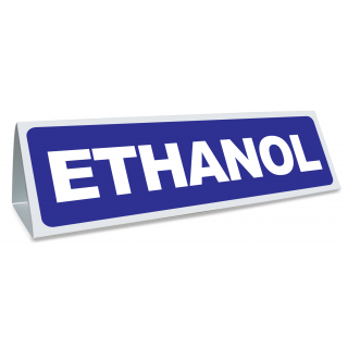 Triangle magnétique de toit Ethanol coloris bleu