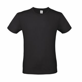 T-shirt B&C exact 150 noir à personnaliser en ligne