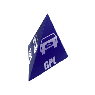 Pyramag prête à partir jaune et noir