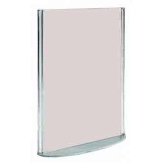 Porte visuel A6 VALOA6 avec feuille A4 vierge recto verso