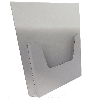 Présentoir de comptoir A4 carton PCHA4 vierge