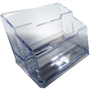 Présentoir de cartes de visite 2 bacs ASK053