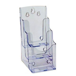 Présentoir A6 plexiglas 3 compartiments ASK180