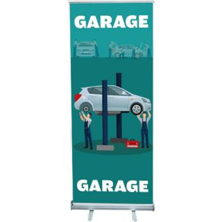 Roll-up Contrôle Technique 85 x 200 cm