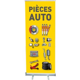 Roll-up Contrôle Technique 85 x 200 cm