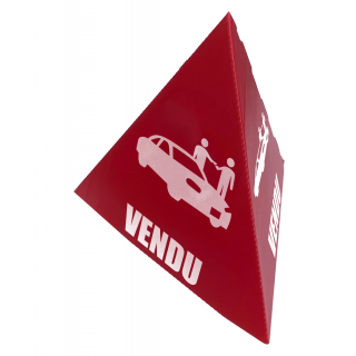 Pyramag Vendu rouge
