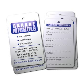 Etiquette de clé AST personnalisée les 2000 ex