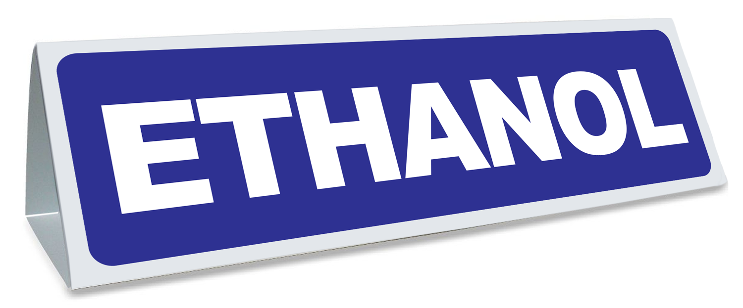 Triangle magnétique de toit ethanol - Autosignaletique