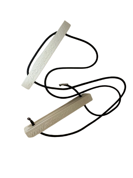 Fixe plaque professionnel blanc - Autosignal&eacute;tique