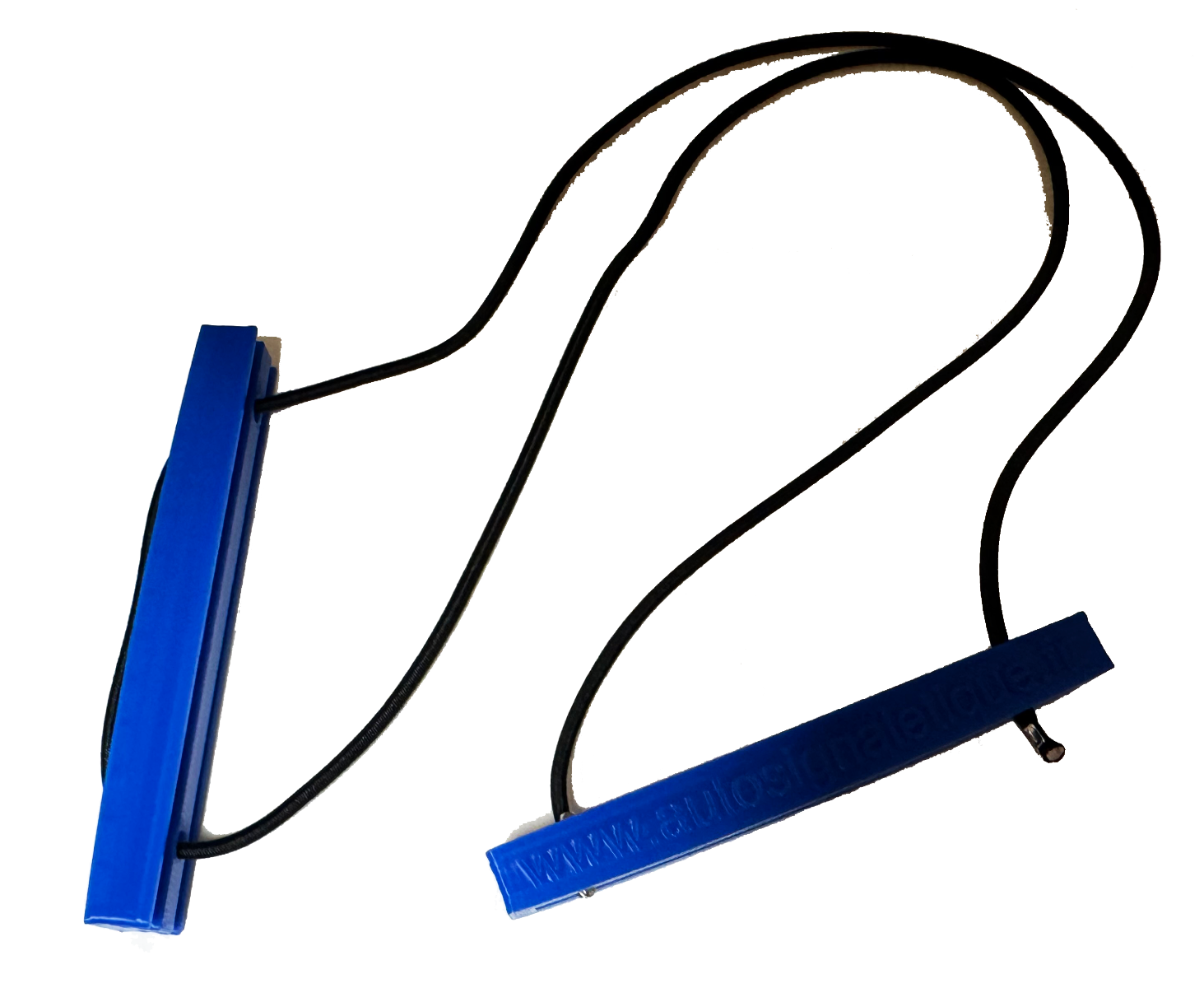 Fixe plaque professionnel bleu - Autosignalétique