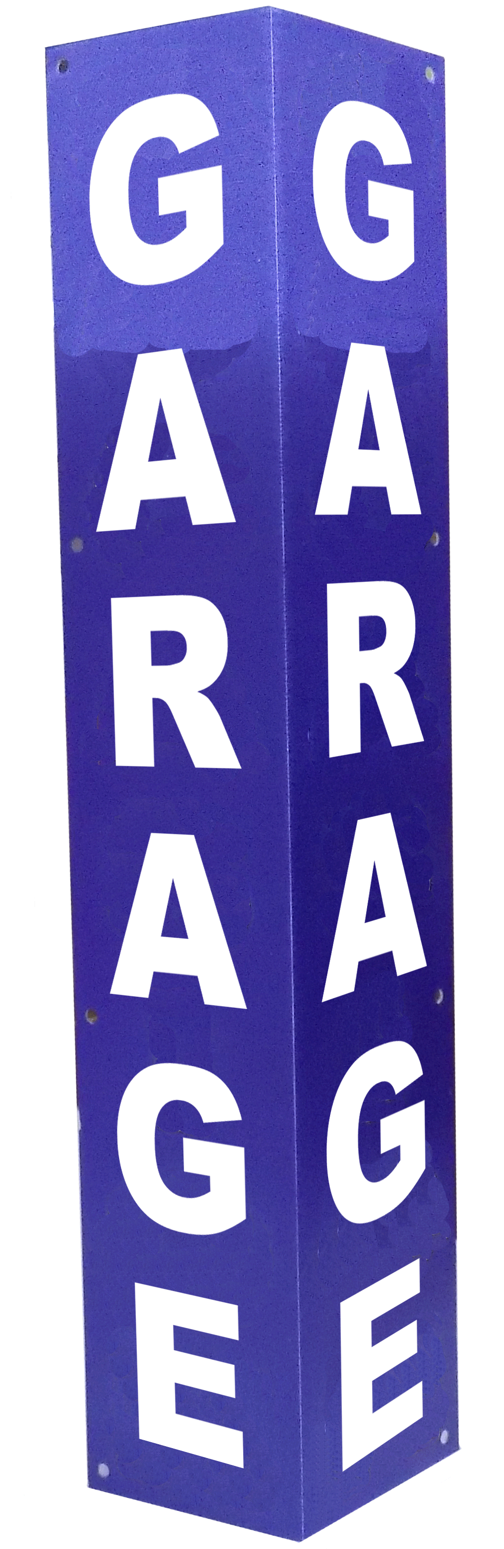 Totem de clôture garage - Autosignaletique